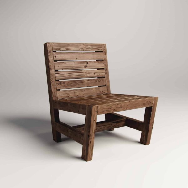 Lounge-Sessel schräg von vorne