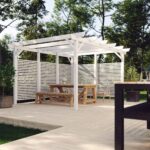 Pergola avec côtés écrans - Plan DIY