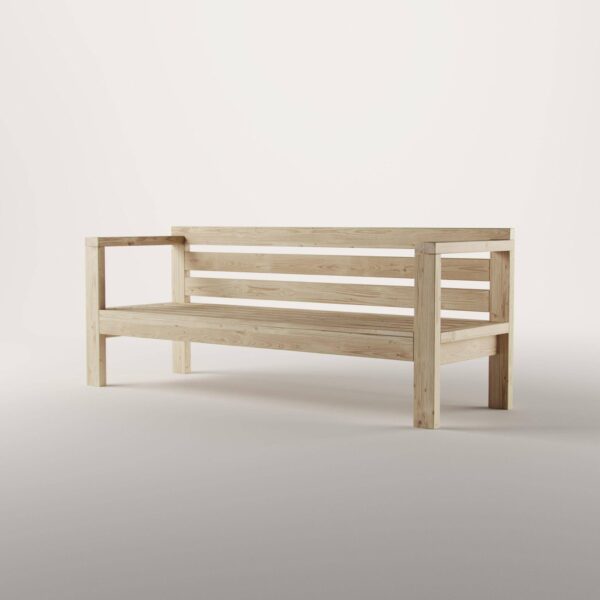 Sofa Ekhagen M viewed from a diagonal front angle